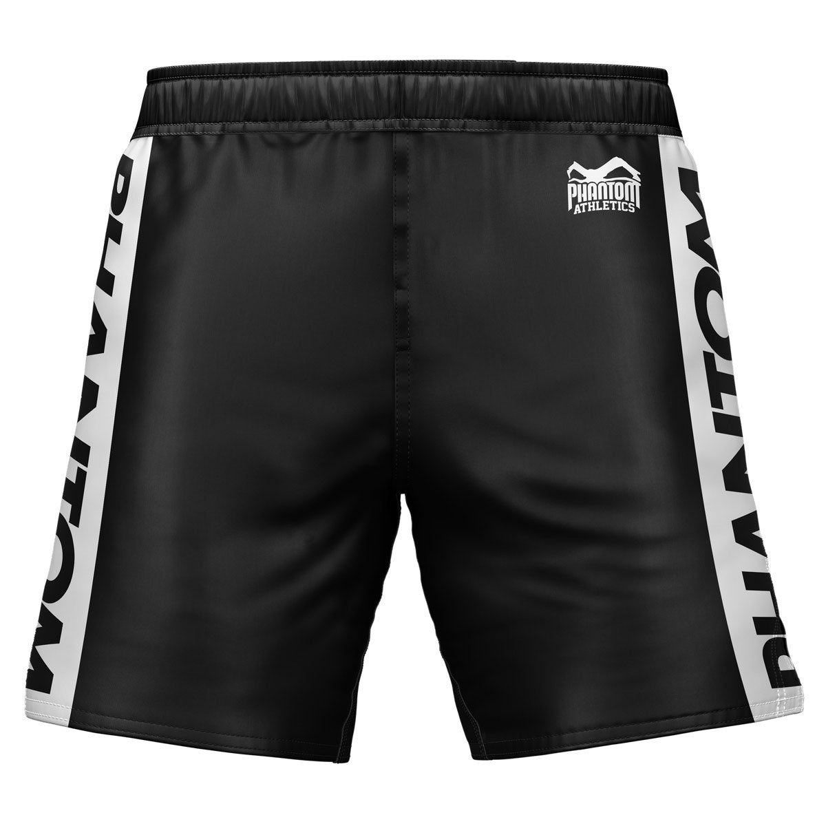 Die Phantom EVO Fightshorts sind die idealen Shorts für deinen Kampfsport. Ganz egal ob MMA, BJJ, Kickboxen oder Muay Thai. Durch das ultraleichte, elastische, reissfeste und schnelltrocknende Material bieten sie die volle Bewegungsfreiheit und maximalen Komfort, so dass du dich ganz auf deinen Fight oder dein Training konzentrieren kannst. Hier in der Farbe Schwarz.