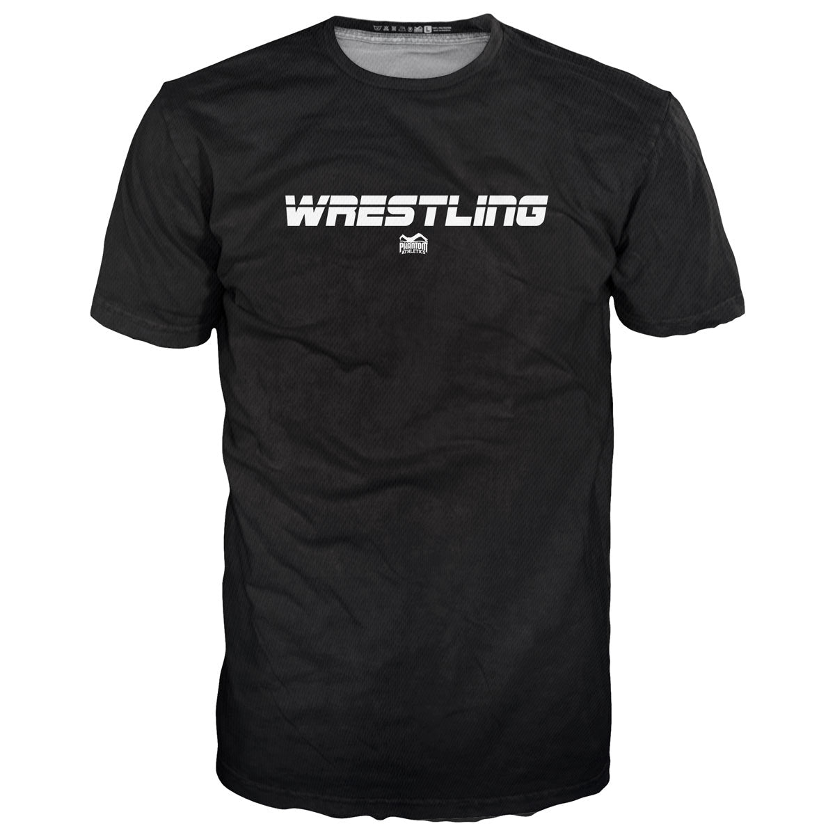 Trainingsshirt EVO Wrestling - Schwarz