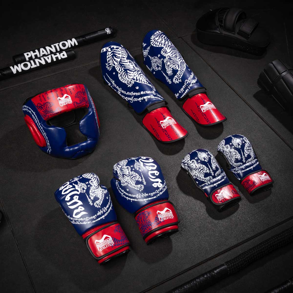 Sparring Handschuhe Muay Thai - Blau