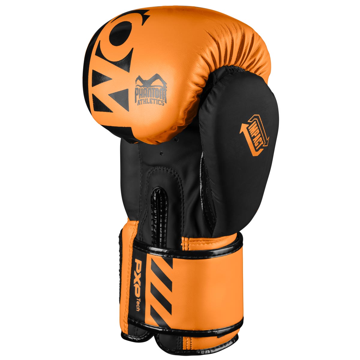 Phantom APEX NEON Boxhandschuhe. Hochwertige Boxing Gloves für deinen Kampfsport. Perfekte Verarbeitung machen diese Boxhandschuhe ideal für Training, Sparring und Wettkampf. Ideal für MMA, Muay Thai, Boxen und Kickboxen. Hier in Neon Orange.