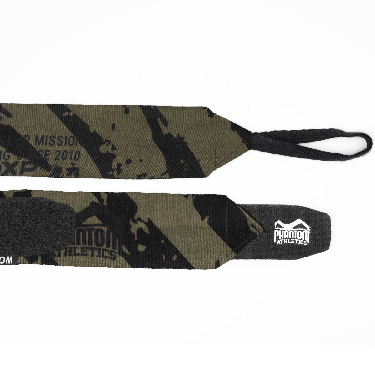 Die brandneuen Phantom Box-Bandagen im Tiger Camo Design. In zwei verschiedenen Längen. Ideal für Boxen, MMA, Muay Thai und Kickboxen.