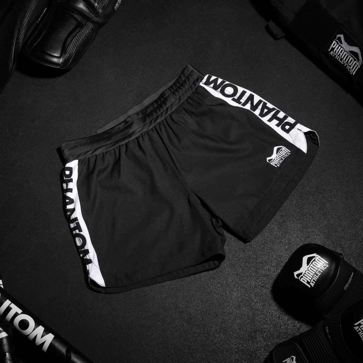 Fightshorts FUSION Apex - Schwarz