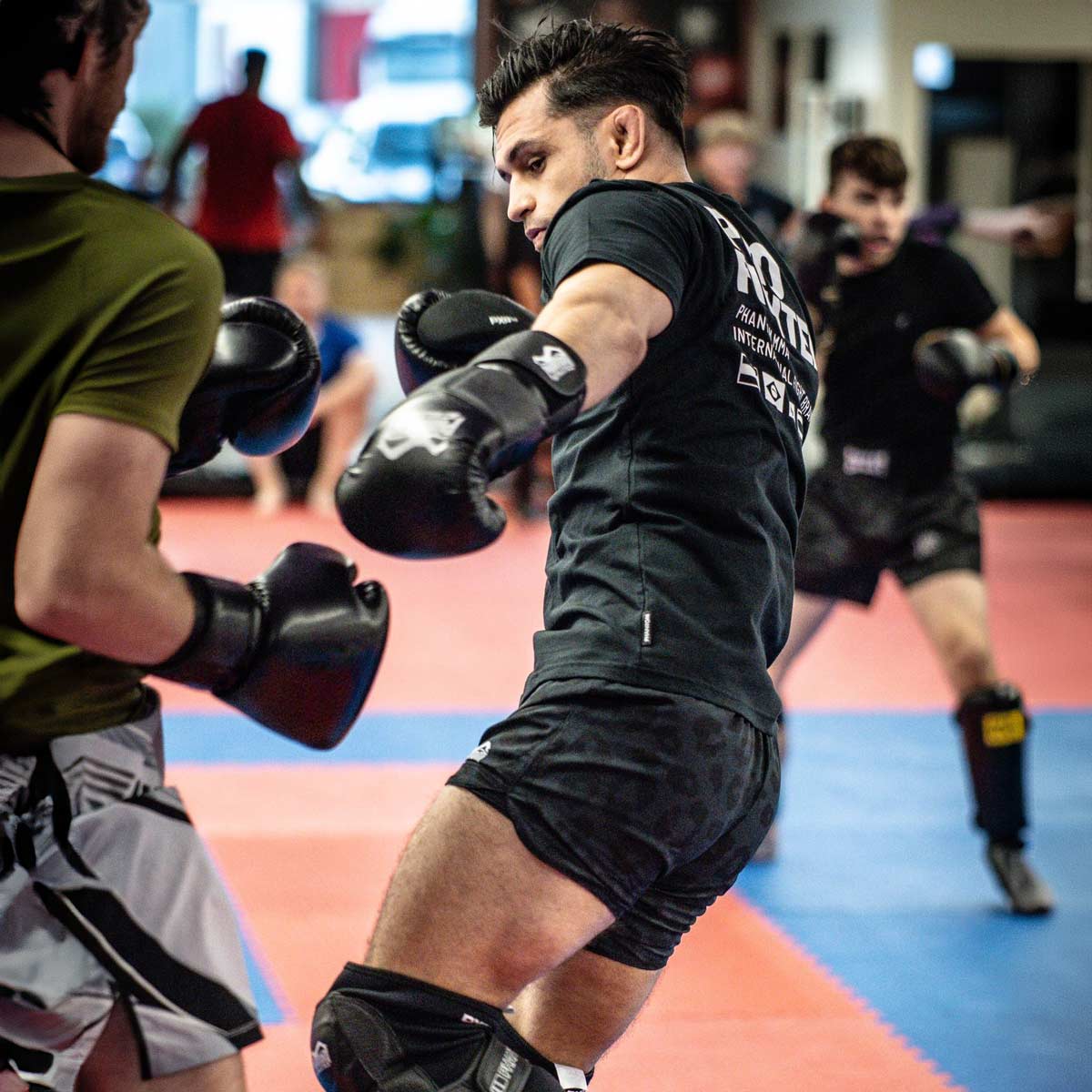 Fightshorts FUSION Panther - Schwarz