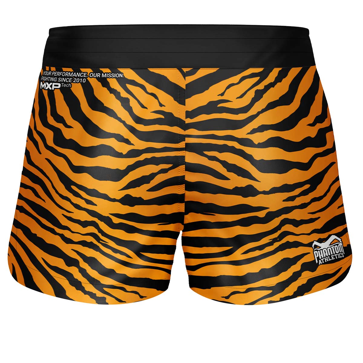 Fusion Tiger Fightshorts von Phantom Athletics – Entwickelt für MMA, Muay Thai und andere Kampfsportarten, bieten diese Shorts außergewöhnlichen Komfort und Flexibilität. Der atmungsaktive Stoff und die strapazierfähige Konstruktion machen sie ideal für harte Trainingseinheiten.