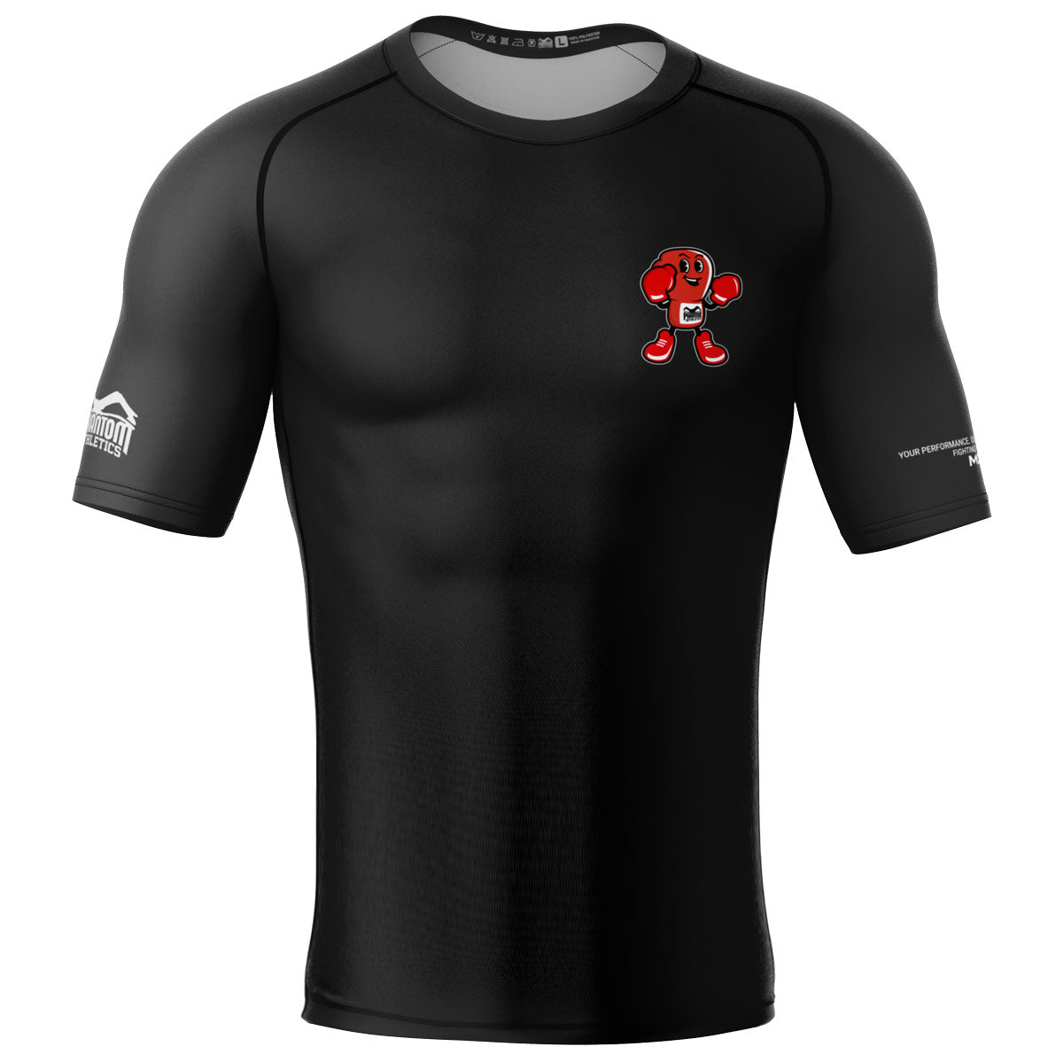 Phantom Kampfsport Rashguard für Boxen, Muay Thai und Kickboxen. Im neuen Punchy Design. Hochwertige Verarbeitung und Tragekomfort. 