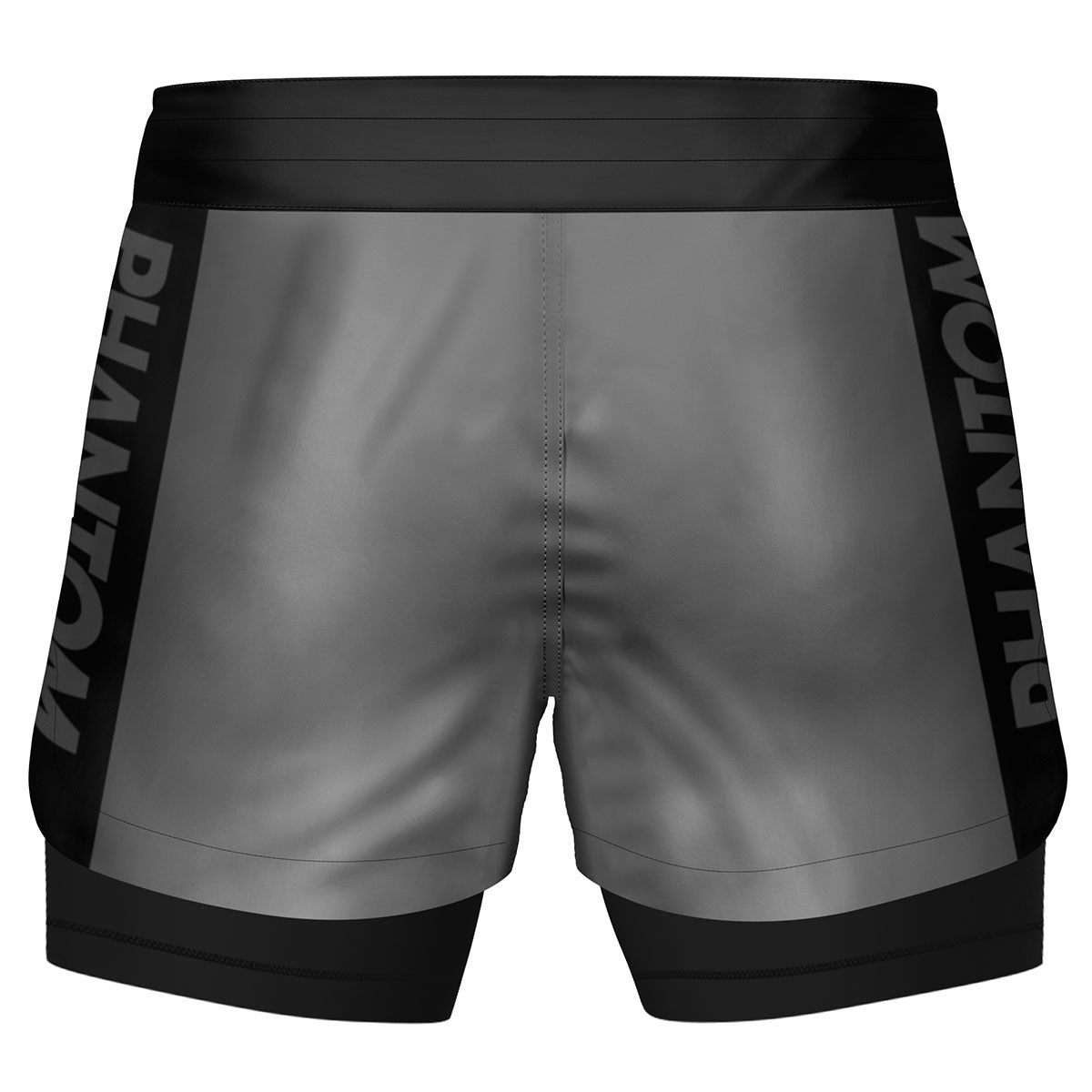 Fightshorts FUSION 2in1 Apex - Grau