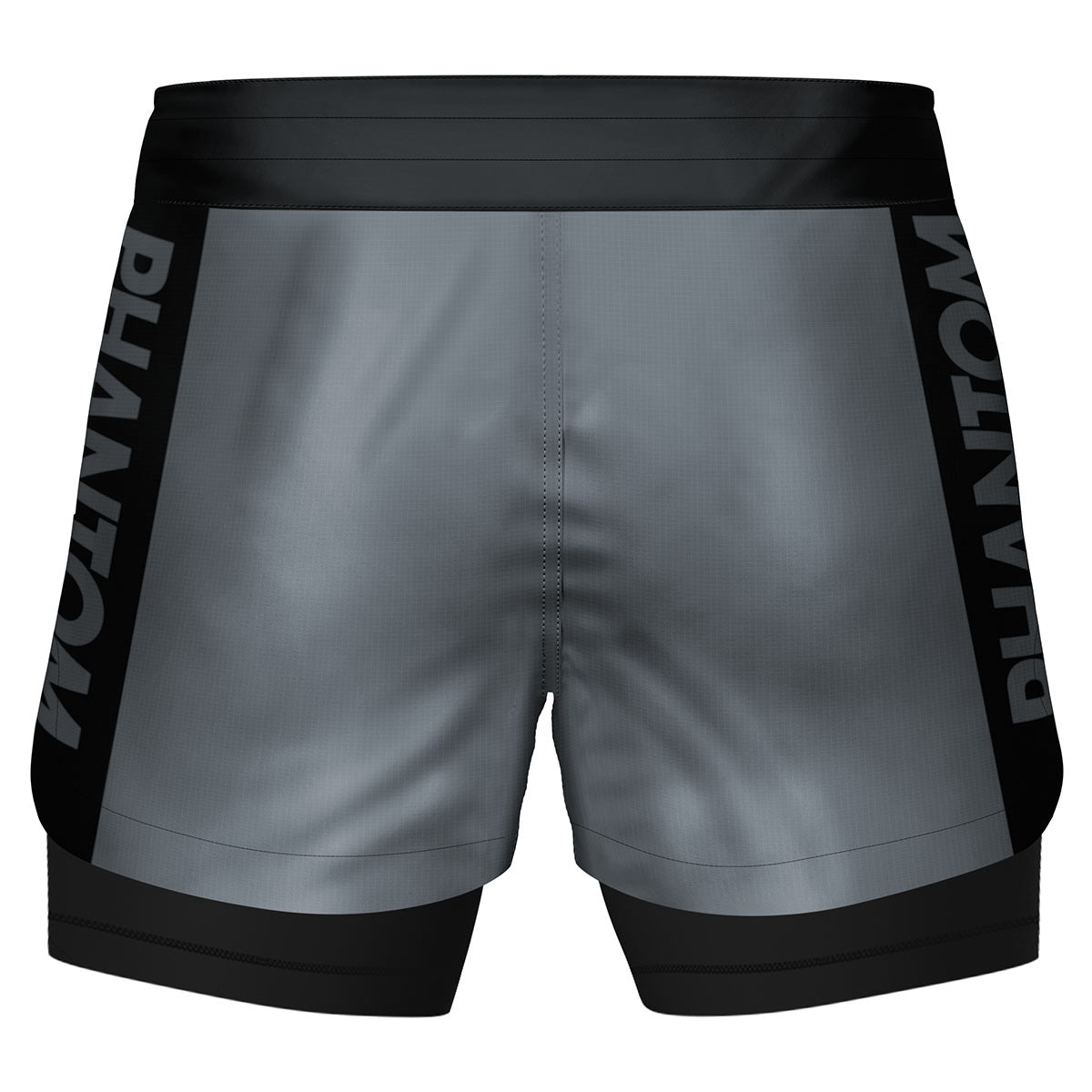 Fightshorts FUSION-R 2in1 Apex - Grau