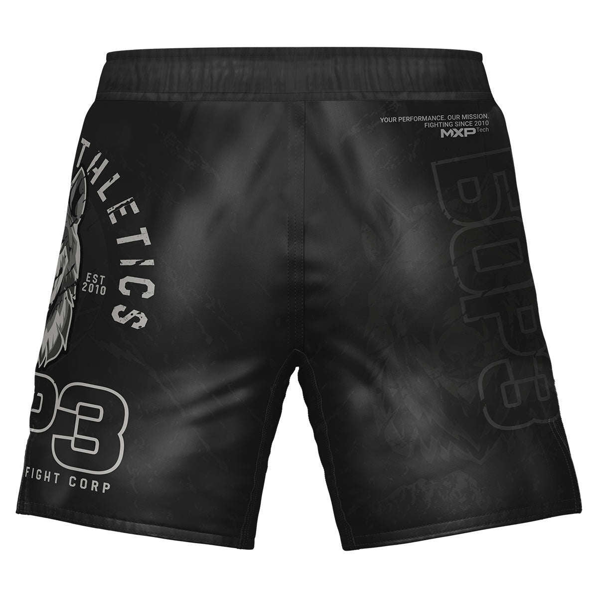 Phantom BORZ БОРЗ Fightshorts. Die idealen Fightshorts für deinen Kampfsport. Im Tschetschenien Wolf Design mit  russischem WOLF Schriftzug.  Perfekt für MMA, Muay Thai, Kickboxen, Ringen und Grappling.