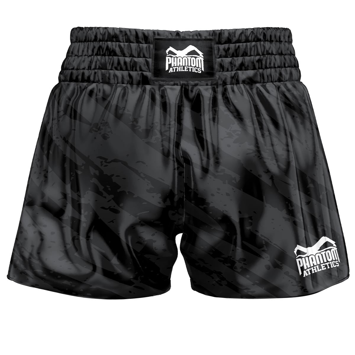 Muay Thai Shorts Camo Tiger - Grau