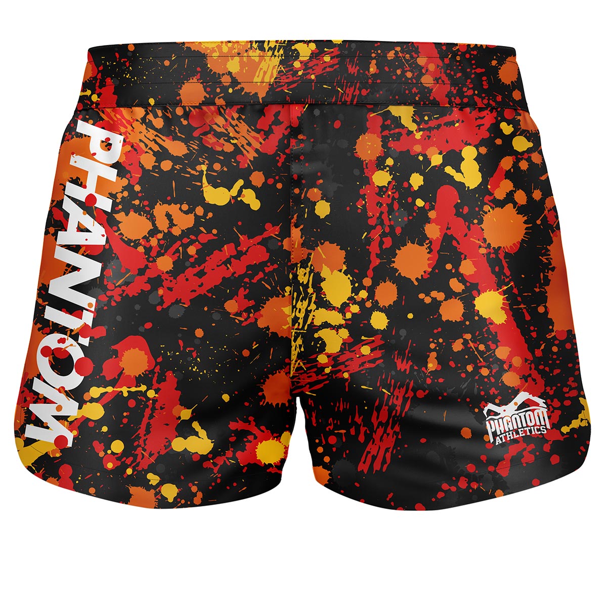 Fightshorts FUSION Splatter  - Rot