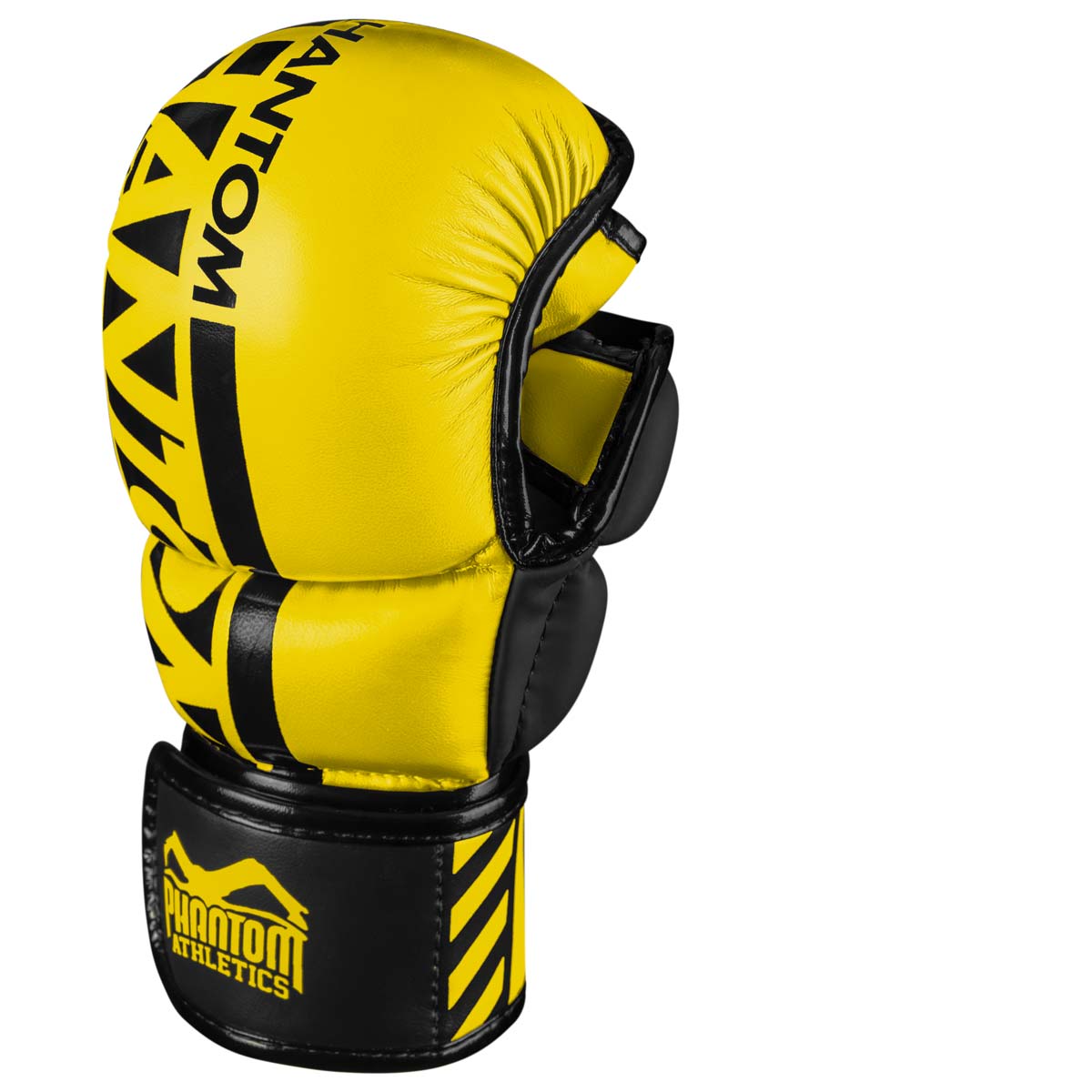 Phantom APEX NEON MMA Sparring Handschuhe. Hochwertige Boxhandschuhe für deinen Kampfsport. Perfekte Verarbeitung machen diese MMA Gloves ideal für Training, Sparring und Wettkampf. Perfekt für MMA Krav Maga oder Muay Thai. Hier in Neon Gelb.