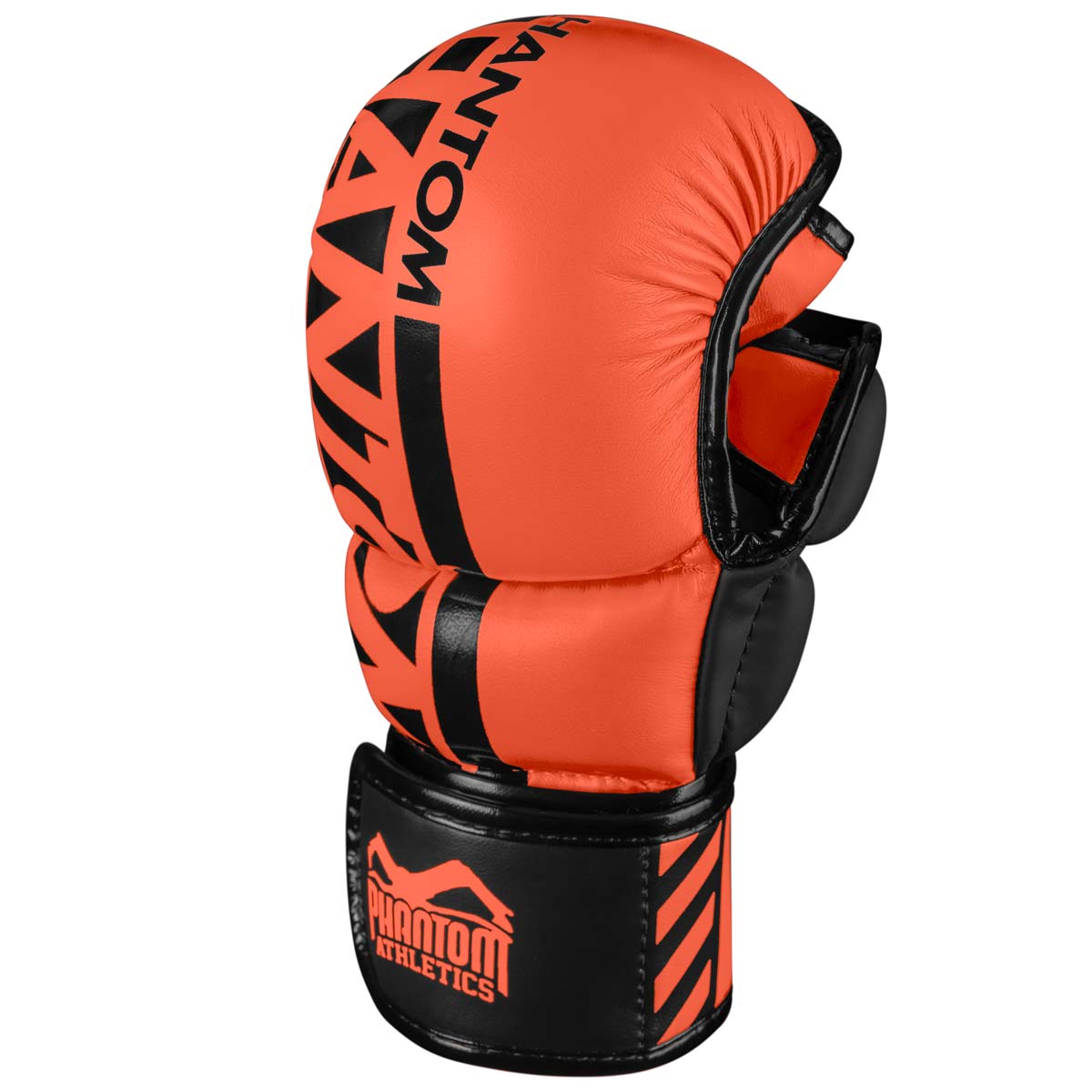 Phantom APEX NEON MMA Sparring Handschuhe. Hochwertige Boxhandschuhe für deinen Kampfsport. Perfekte Verarbeitung machen diese MMA Gloves ideal für Training, Sparring und Wettkampf. Perfekt für MMA Krav Maga oder Muay Thai. Hier in Neon Rot.