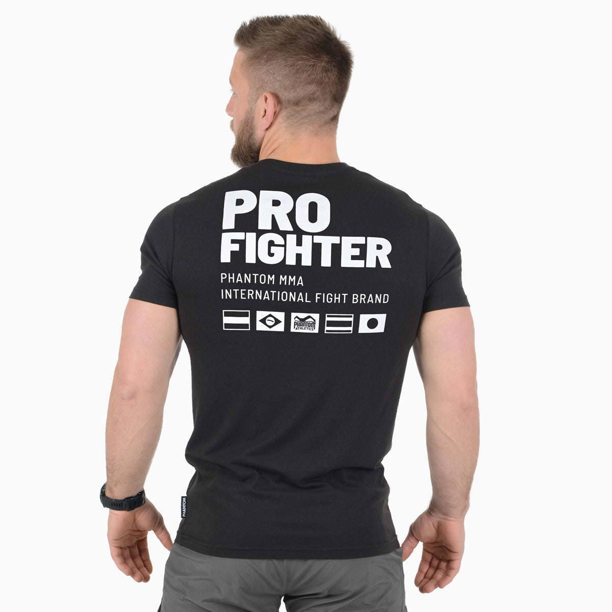 T-Shirt Pro Fighter - Schwarz