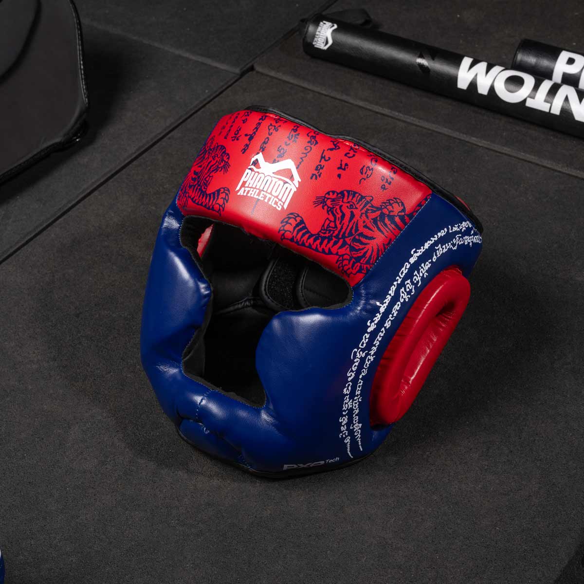 Kopfschutz Muay Thai - Blau