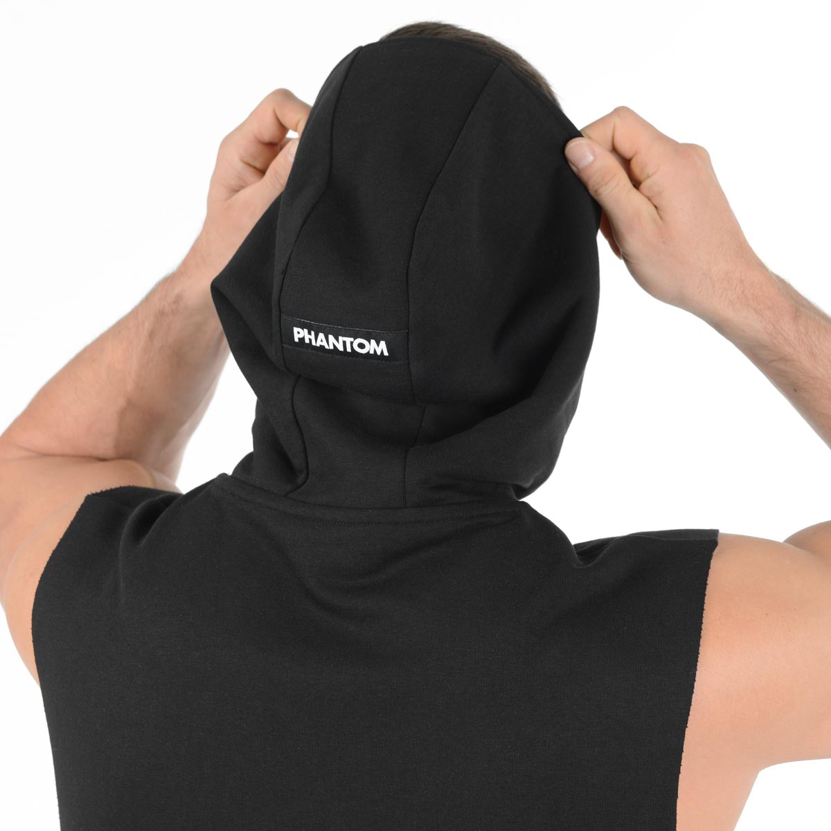 Hoodie Sleeveless Vantage - Schwarz