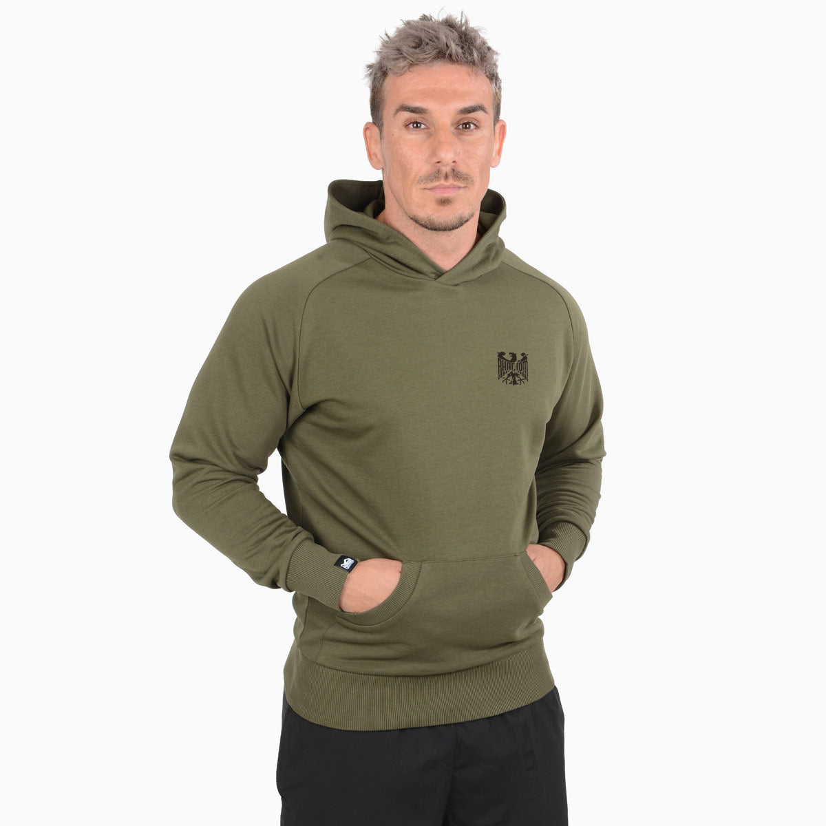 Phantom Team Germany Kampfsport Hoodie in Army Grün mit Adler