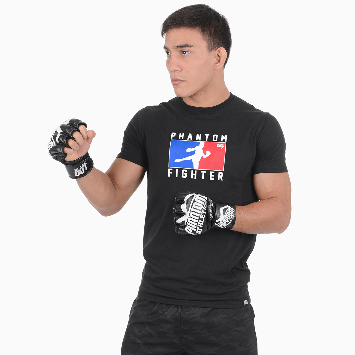 T-Shirt Full Contact Fighter - Schwarz