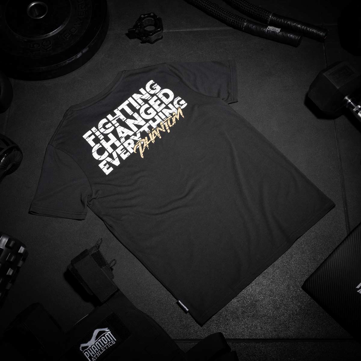 T-Shirt Fighting Changed Everything - Schwarz