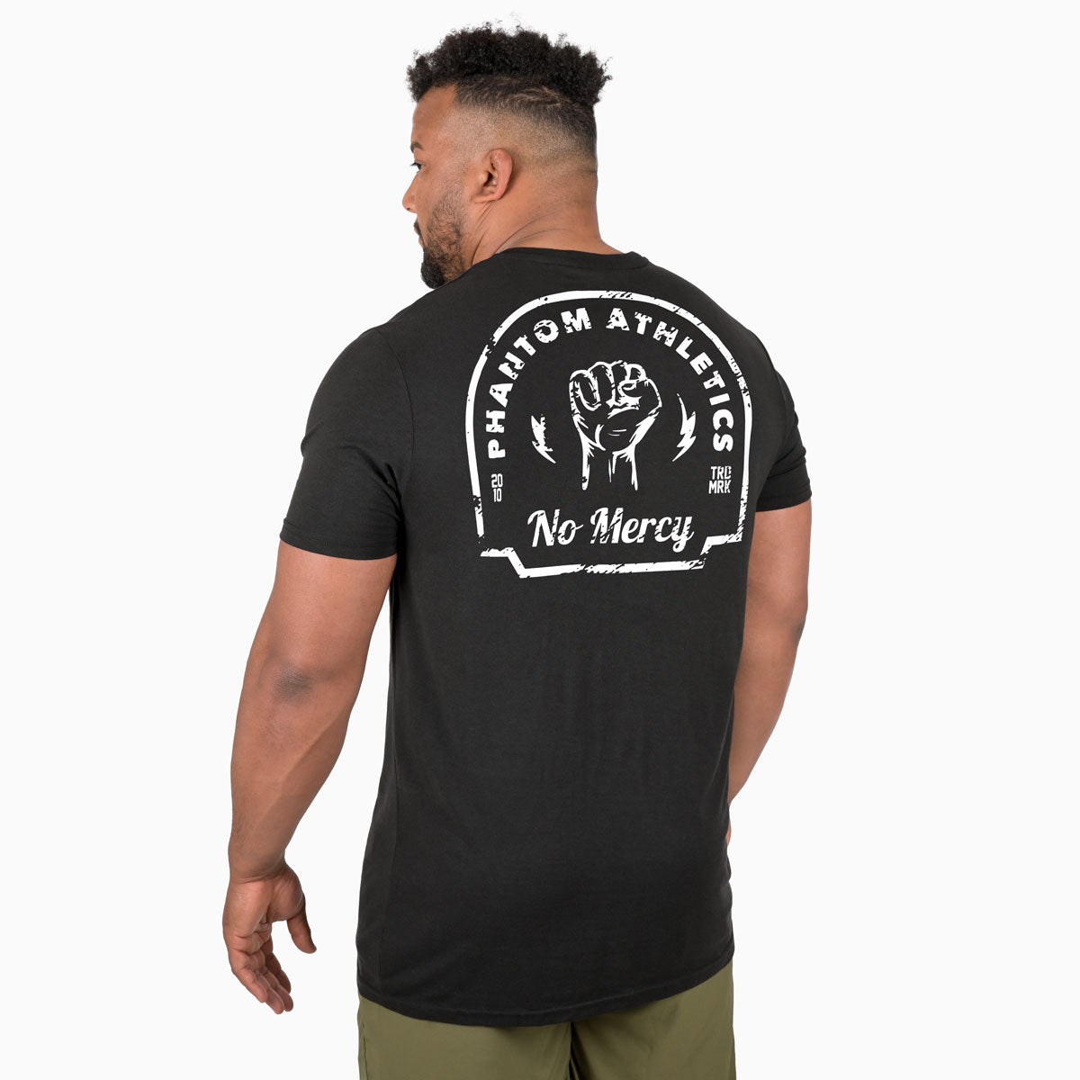 T-Shirt No Mercy - Schwarz