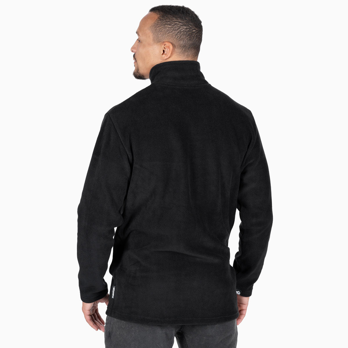 Fleece Sweater Sonic Zip - Schwarz