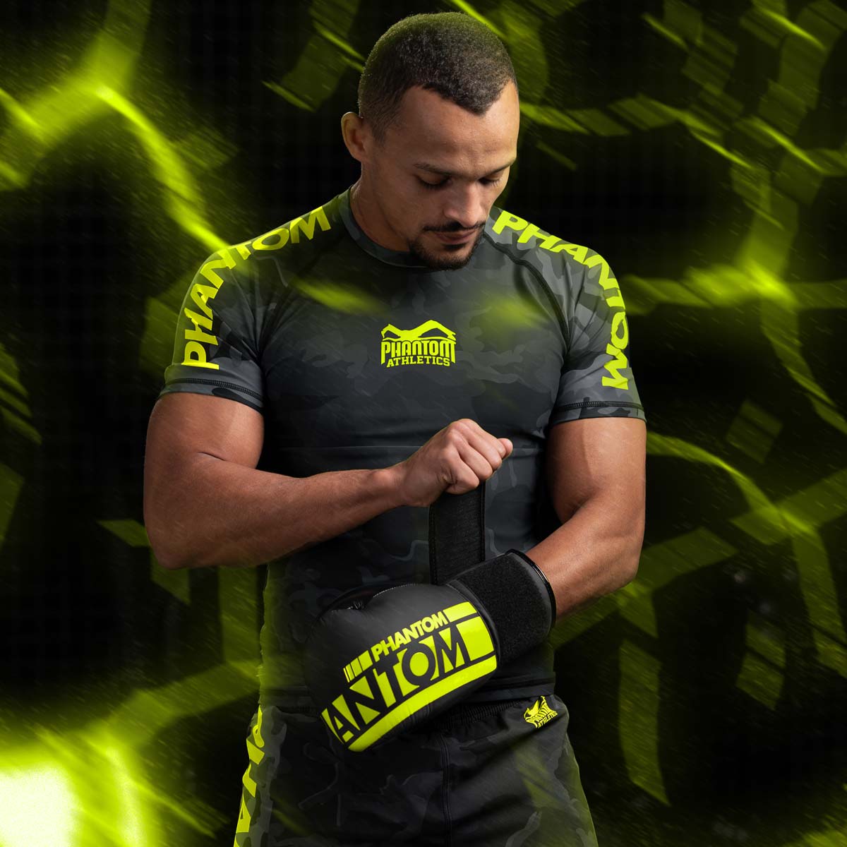 Rashguard kompressziós póló - EVO Neon