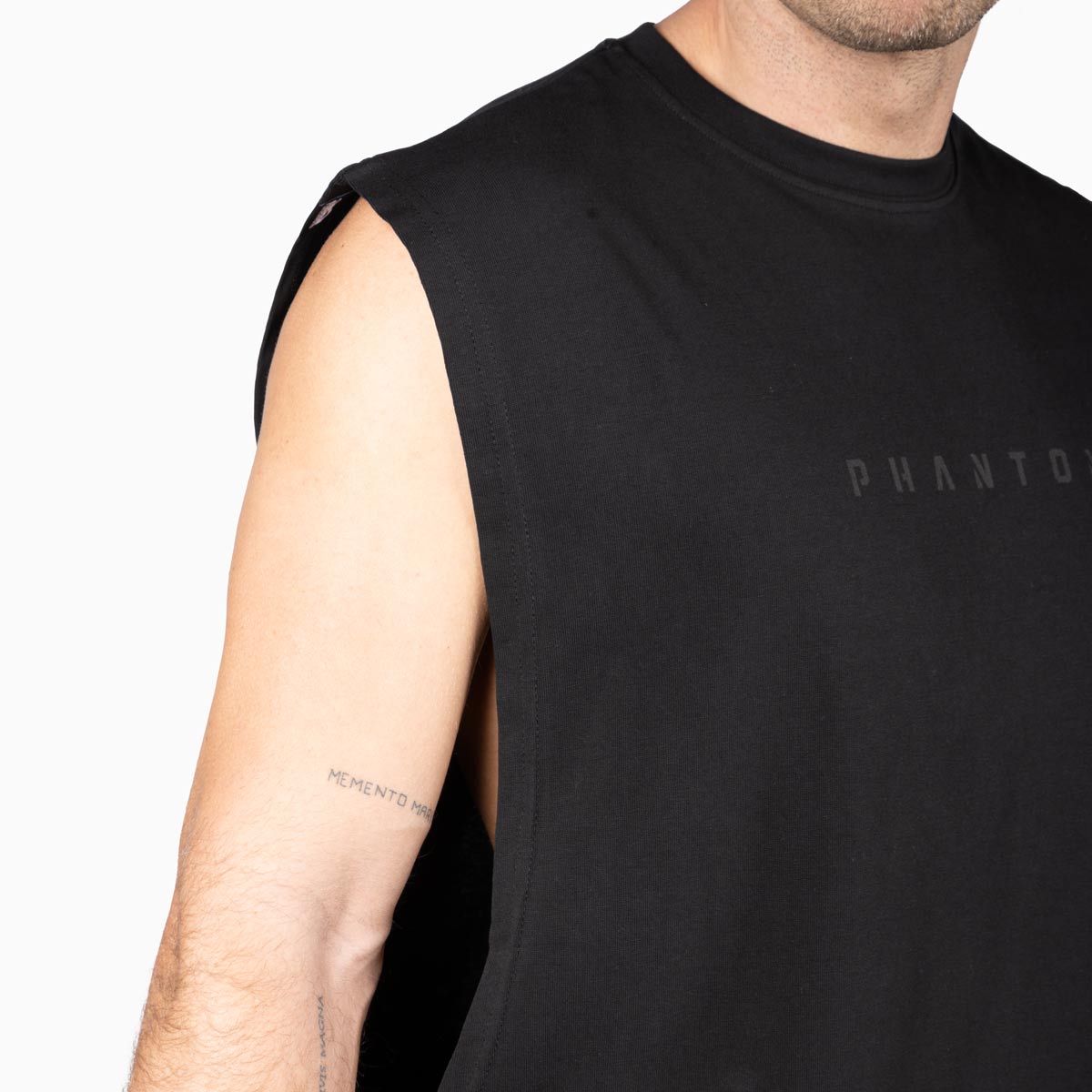 Oversize Sleeveless Shirt Sonic - Schwarz