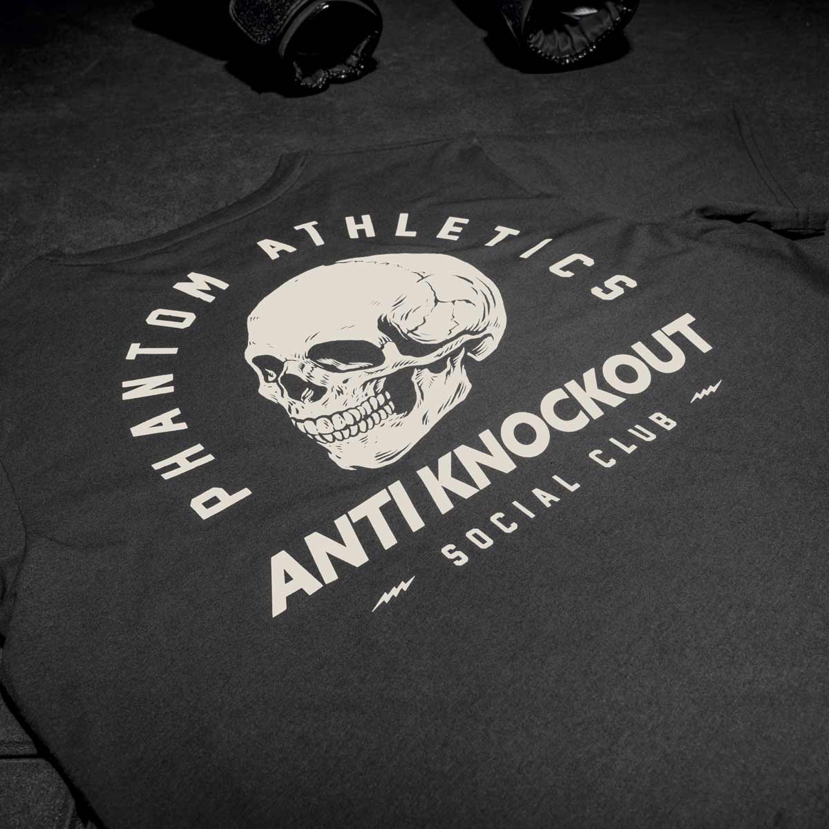 T-Shirt Anti Knockout Club - Schwarz