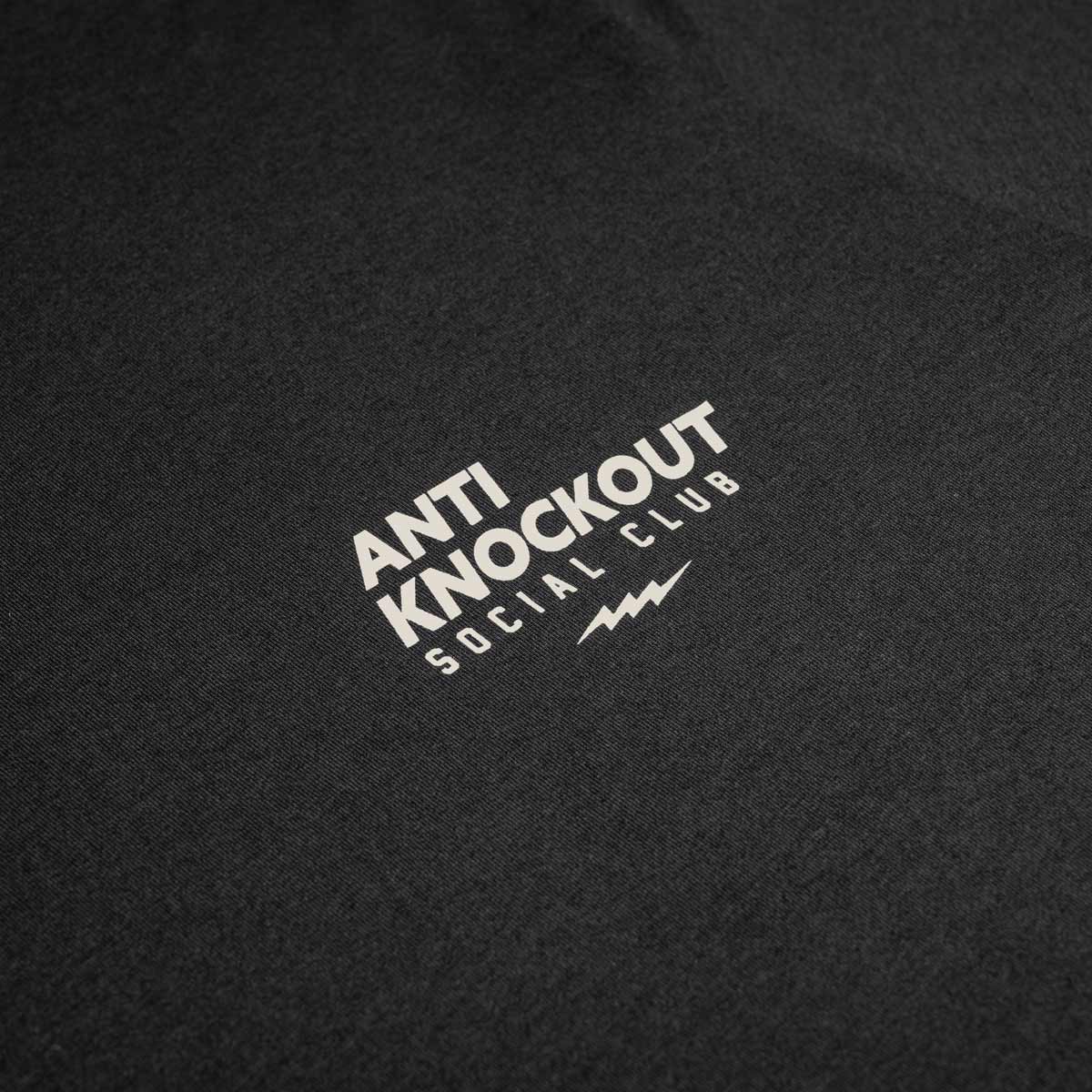 T-Shirt Anti Knockout Club - Schwarz