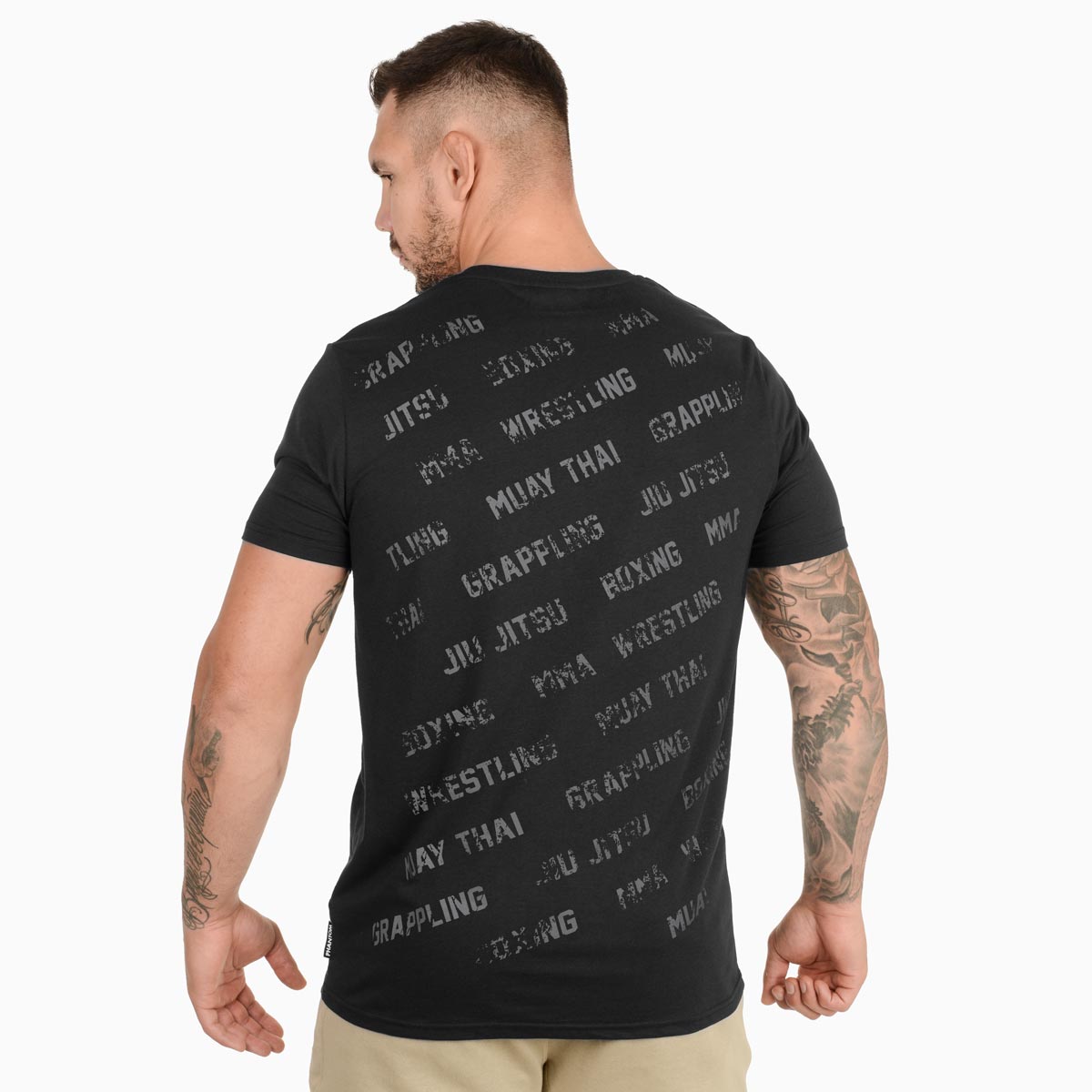 T-Shirt Sports All Over - Schwarz