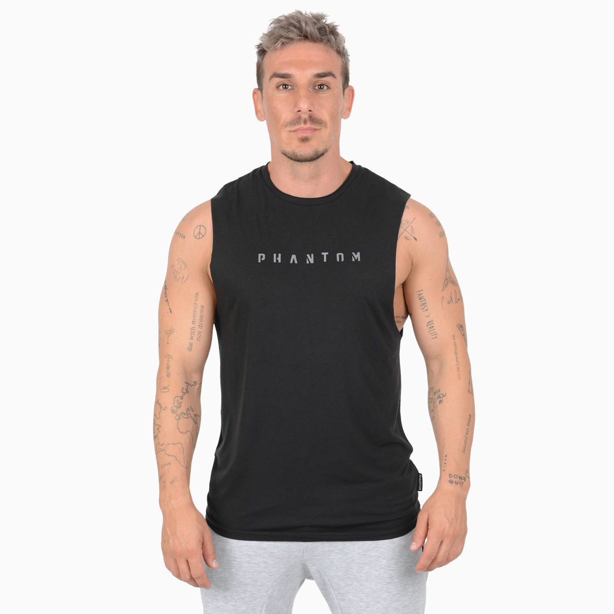 Sleeveless Shirt Zero 2 - Schwarz