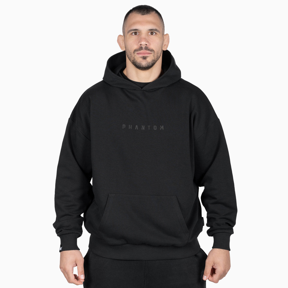 Oversize Hoodie Sonic - Schwarz