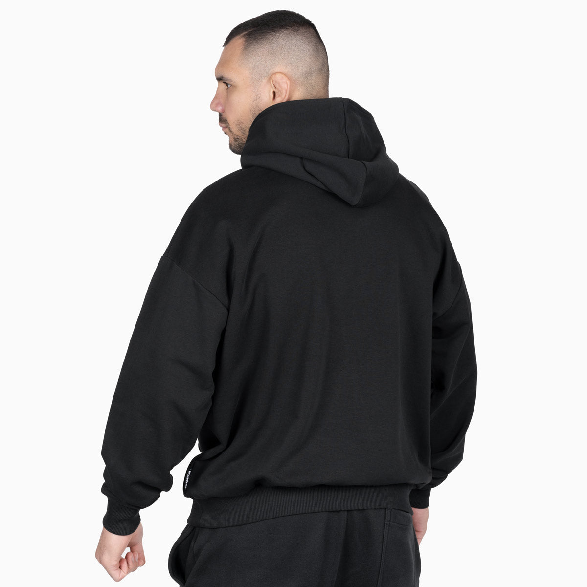 Oversize Hoodie Sonic - Schwarz