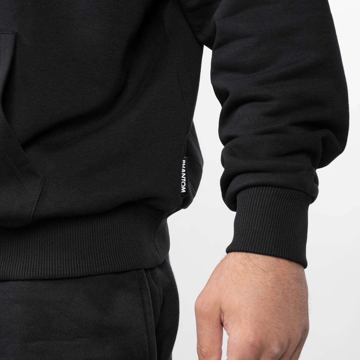 Oversize Hoodie Sonic - Schwarz