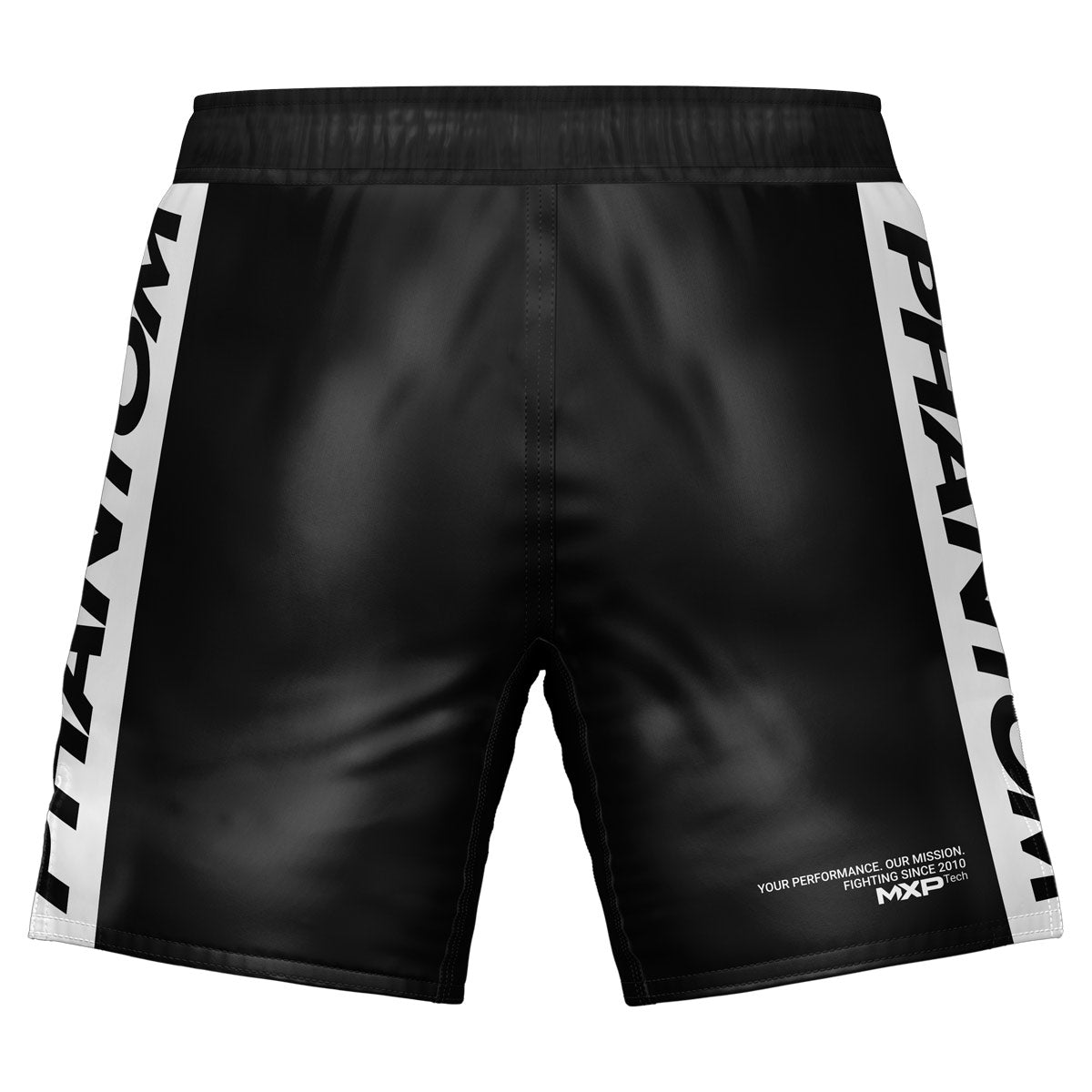 Die Rückseite der Phantom Apex MMA Fightshorts. Aus Hightech MXP Material für absoluten Tragekomfort und endlose Lebensdauer.