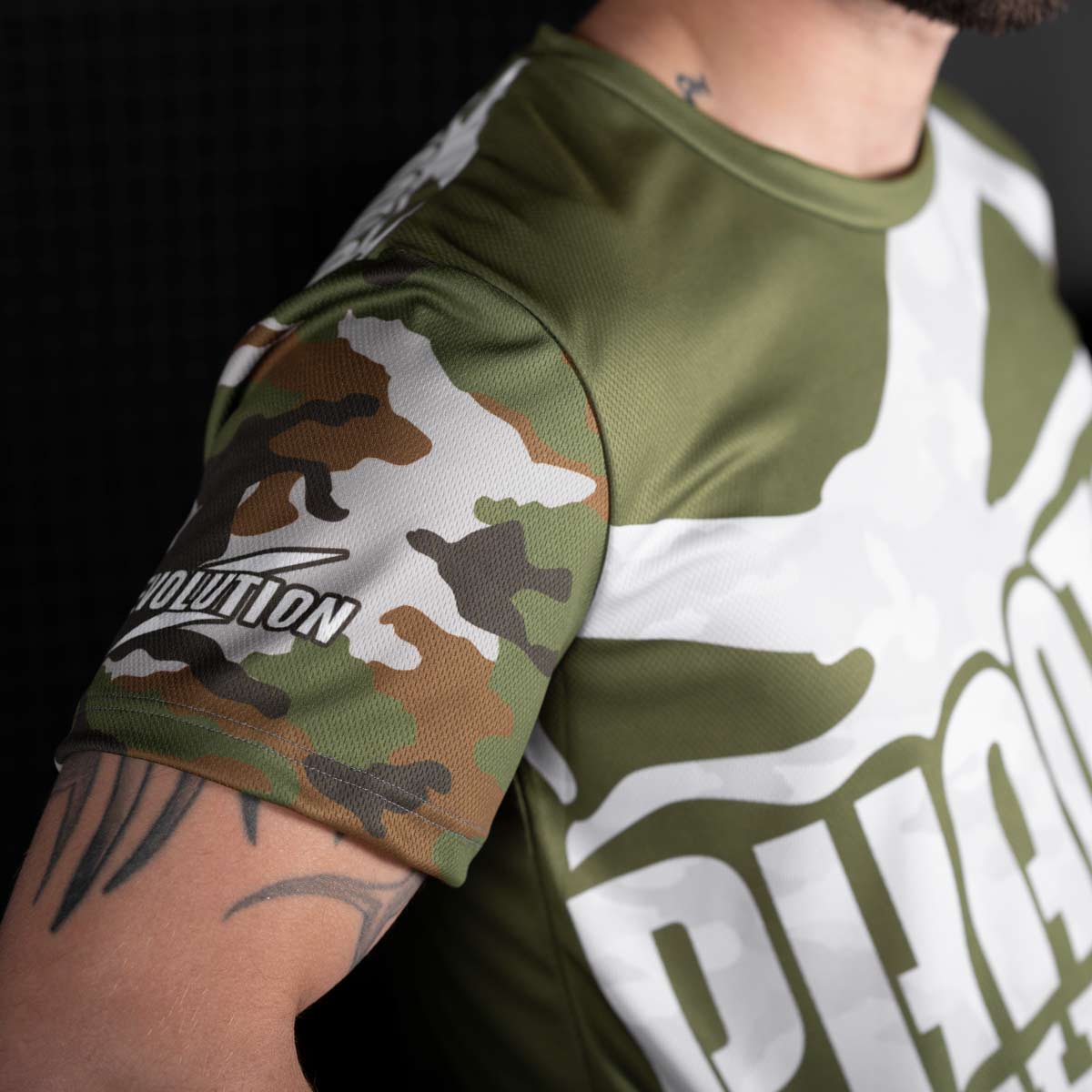 Trainingsshirt EVO Warfare - Army Camo