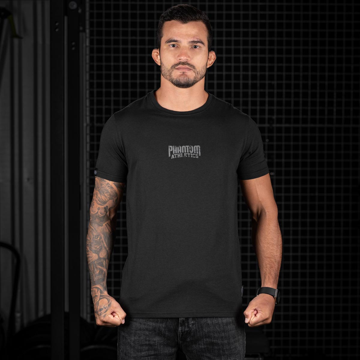 T-Shirt Sports All Over - Schwarz