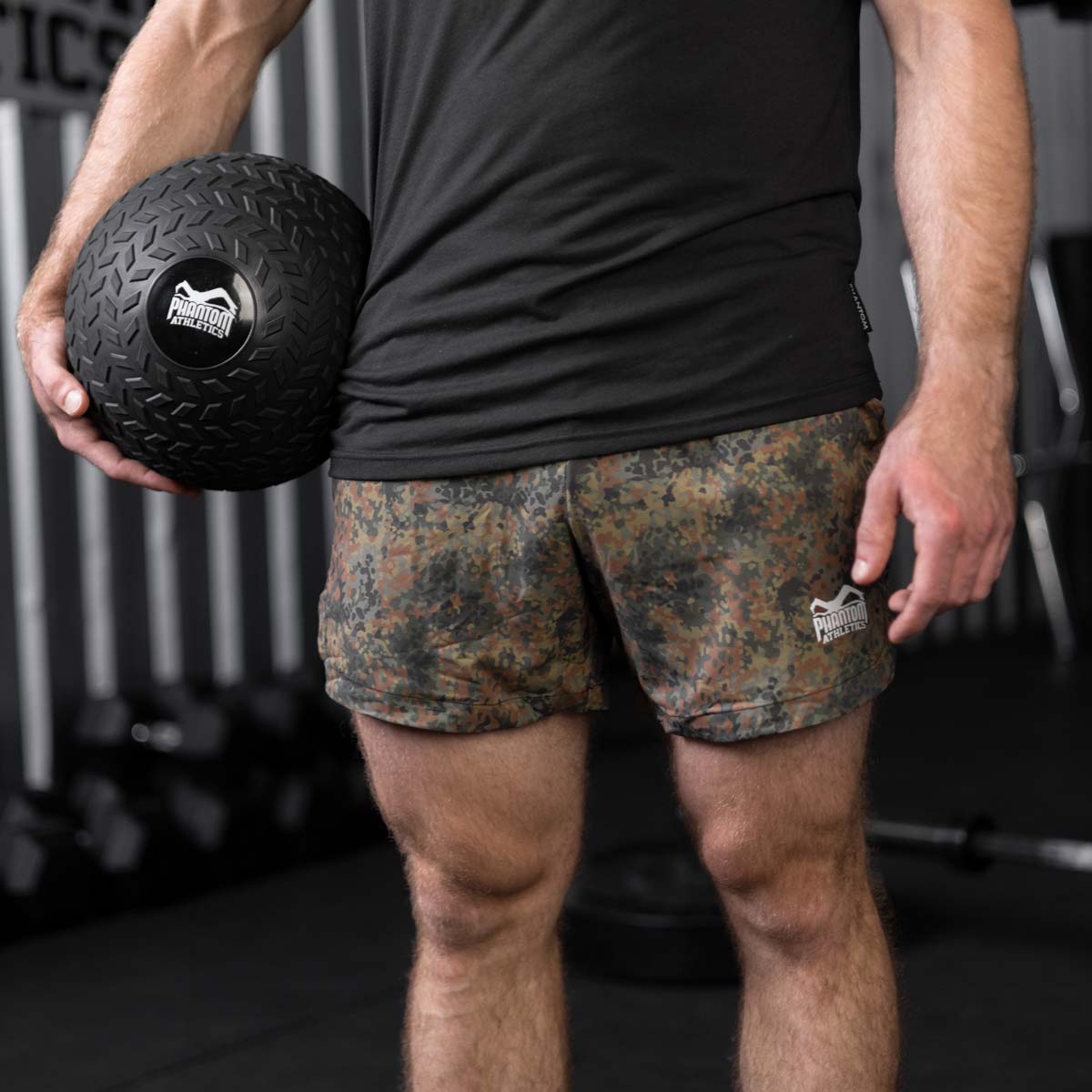 Fitnesz rövidnadrág Laser - Camo