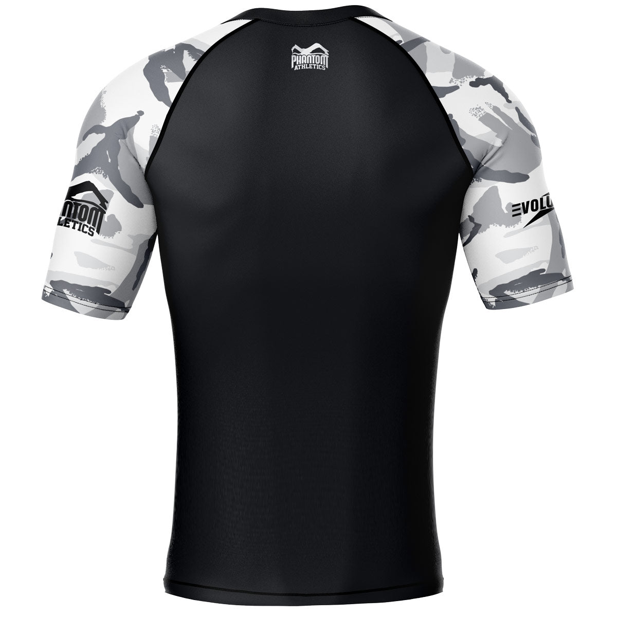 Phantom MMA Rashguard für deinen Kampfsport. Hoch qualitatives Rashguard für MMA, BJJ, Grappling, Ringen oder Muay Thai. Im Winter Camo / Urban Look.