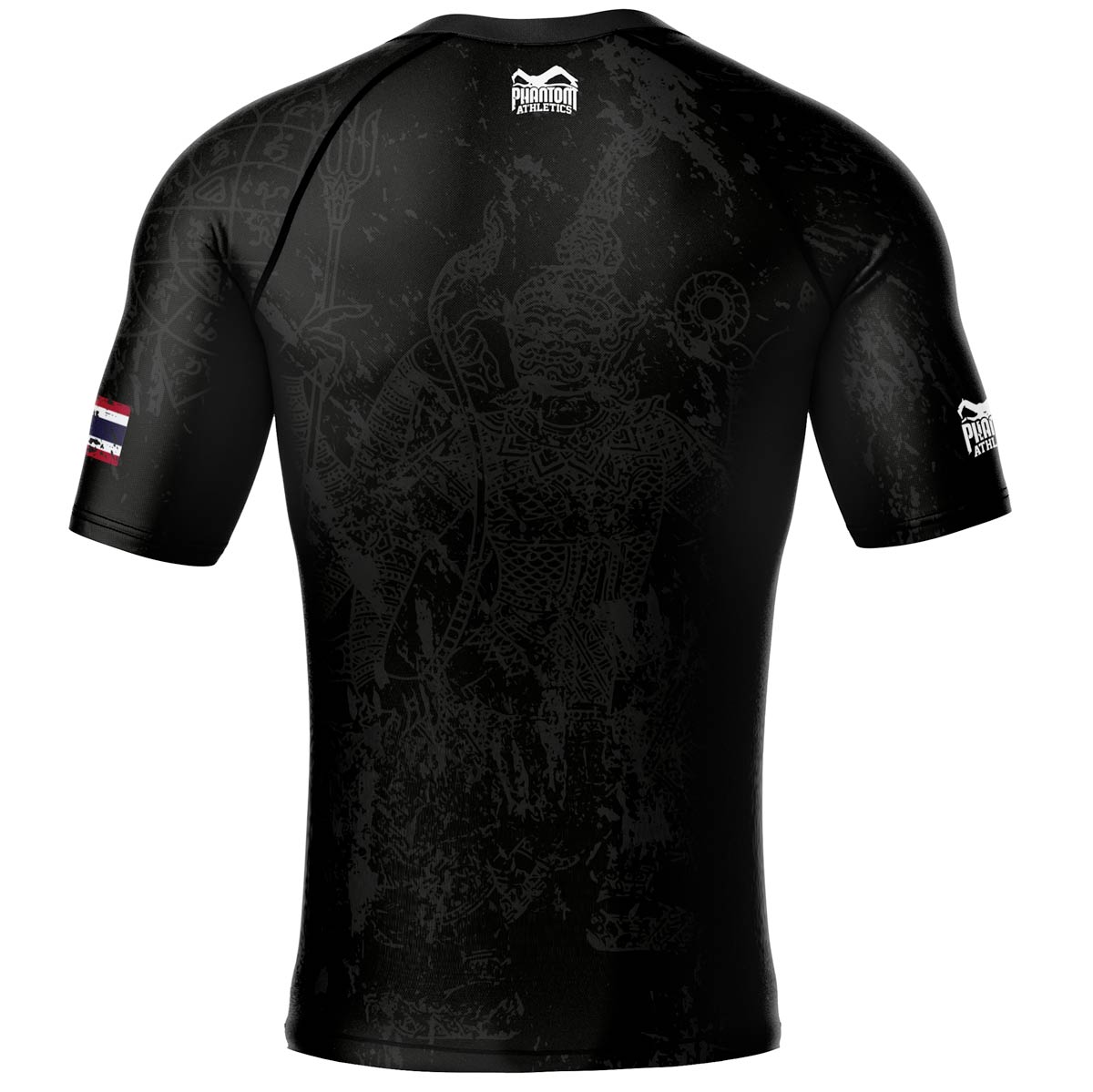 Phantom Muay Thai Compression Shirt. Rashguard mit thailändischem Sak Yant Motiven.