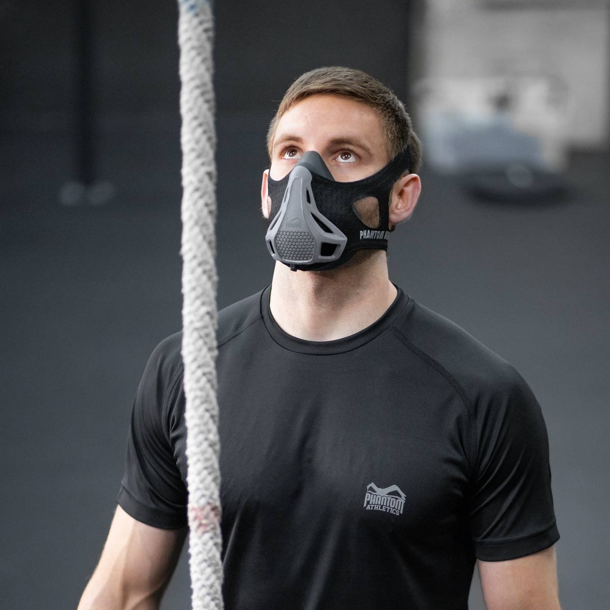 PHANTOM ATHLETICS - Phantom Trainingsmaske - Grau