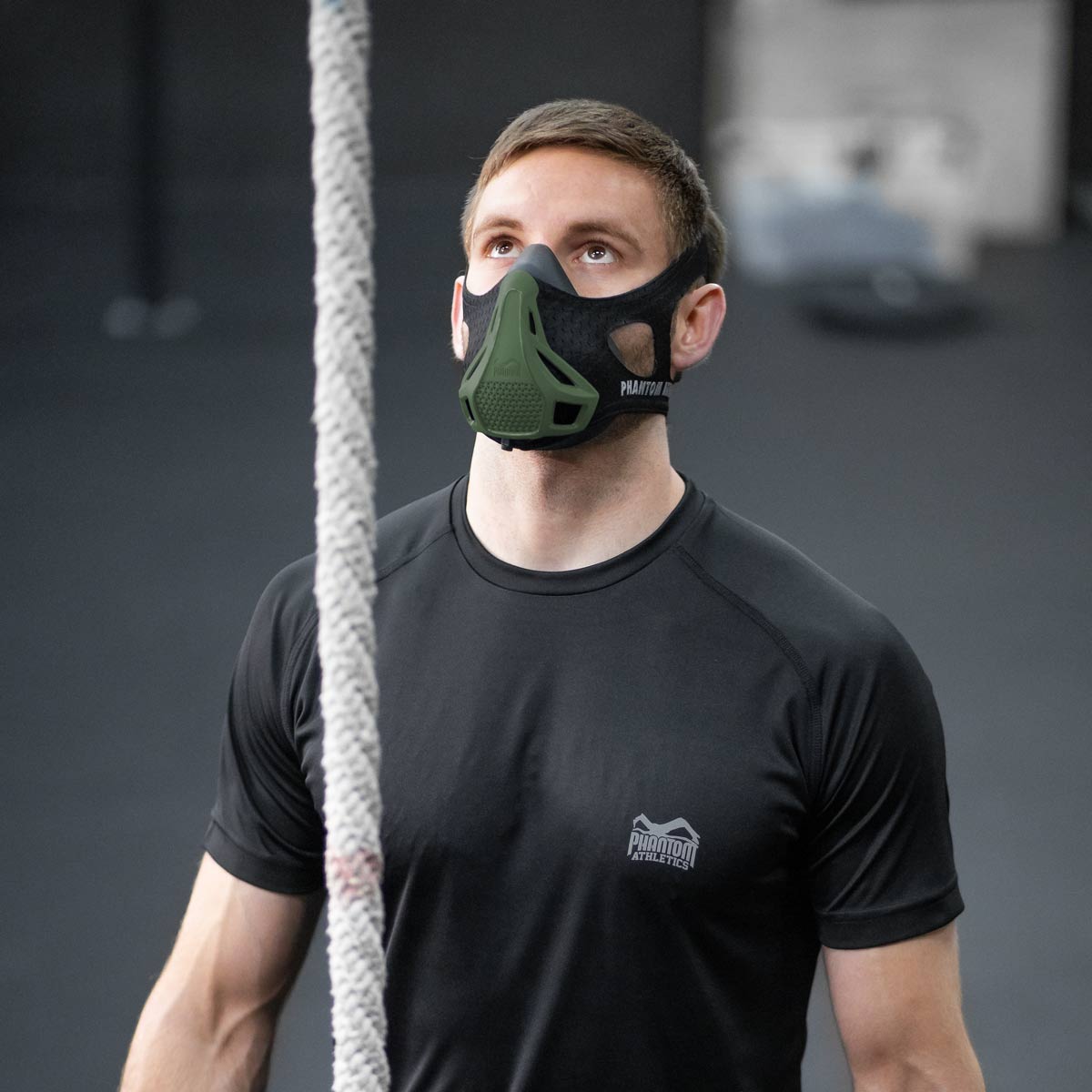 PHANTOM ATHLETICS - Phantom Trainingsmaske - Grün