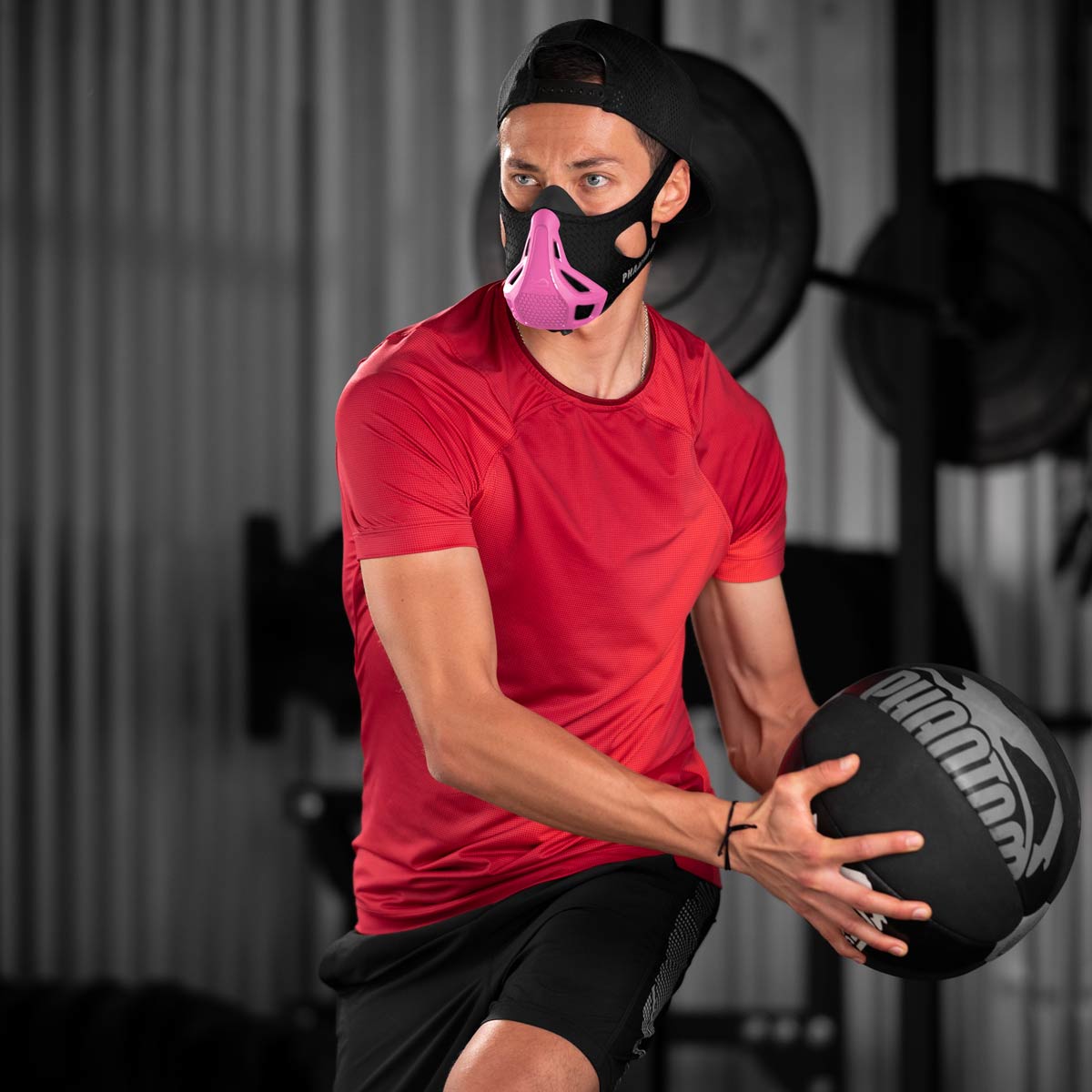 PHANTOM ATHLETICS - Phantom Trainingsmaske - Pink